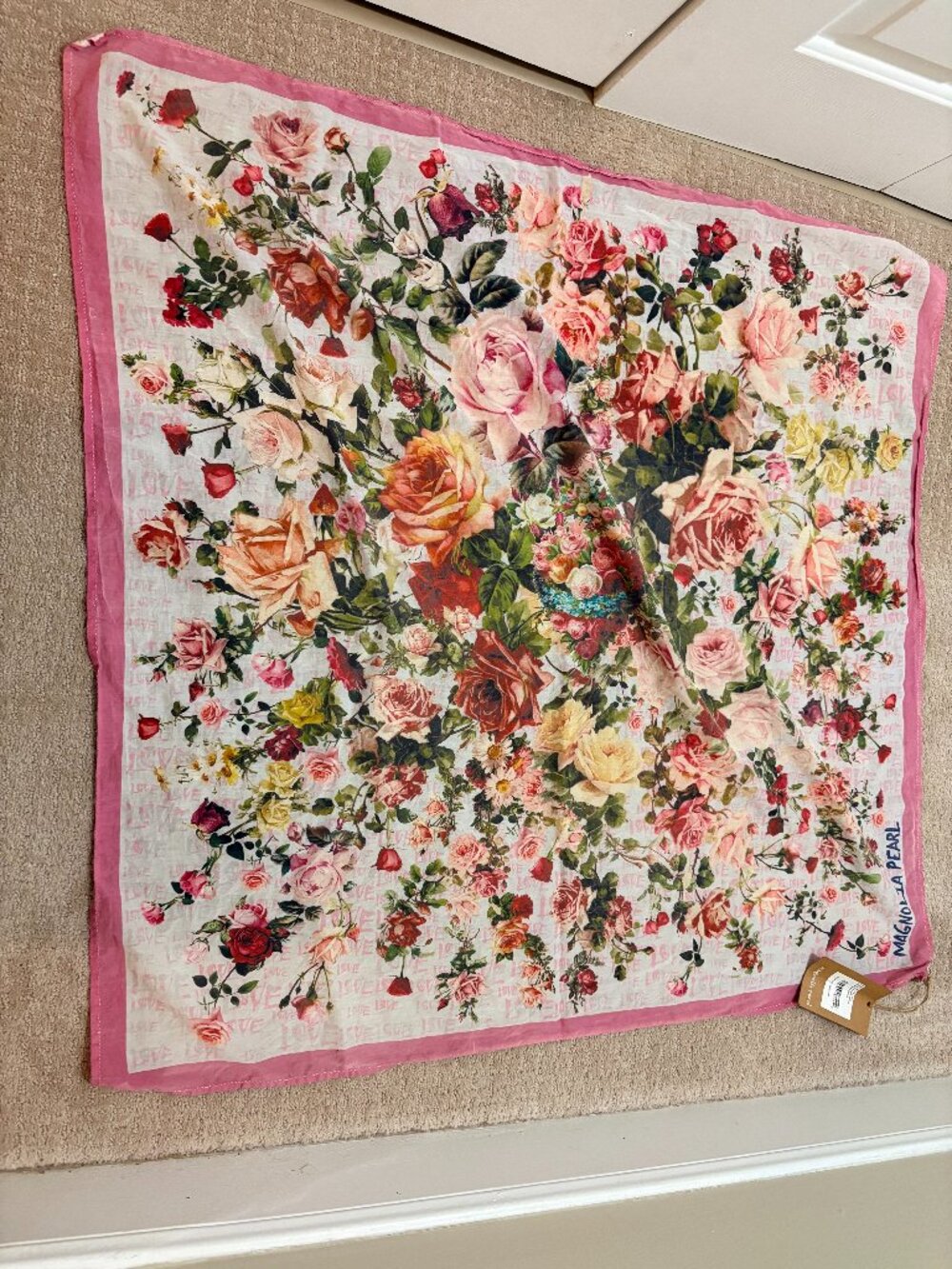 Magnolia Pearl Scarf #109 Nectar NWT - Very RARE